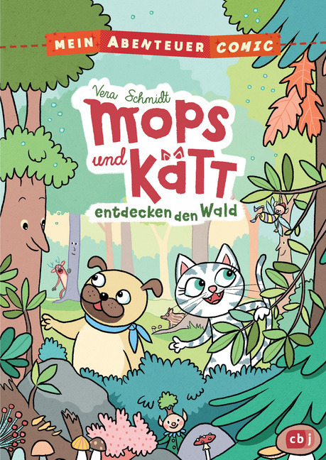 Mein Abenteuercomic - Mops und Kätt entdecken den Wald main product photo