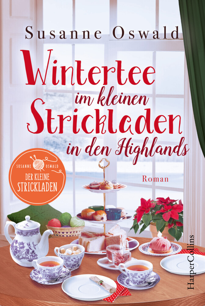 Wintertee im kleinen Strickladen in den Highlands main product photo