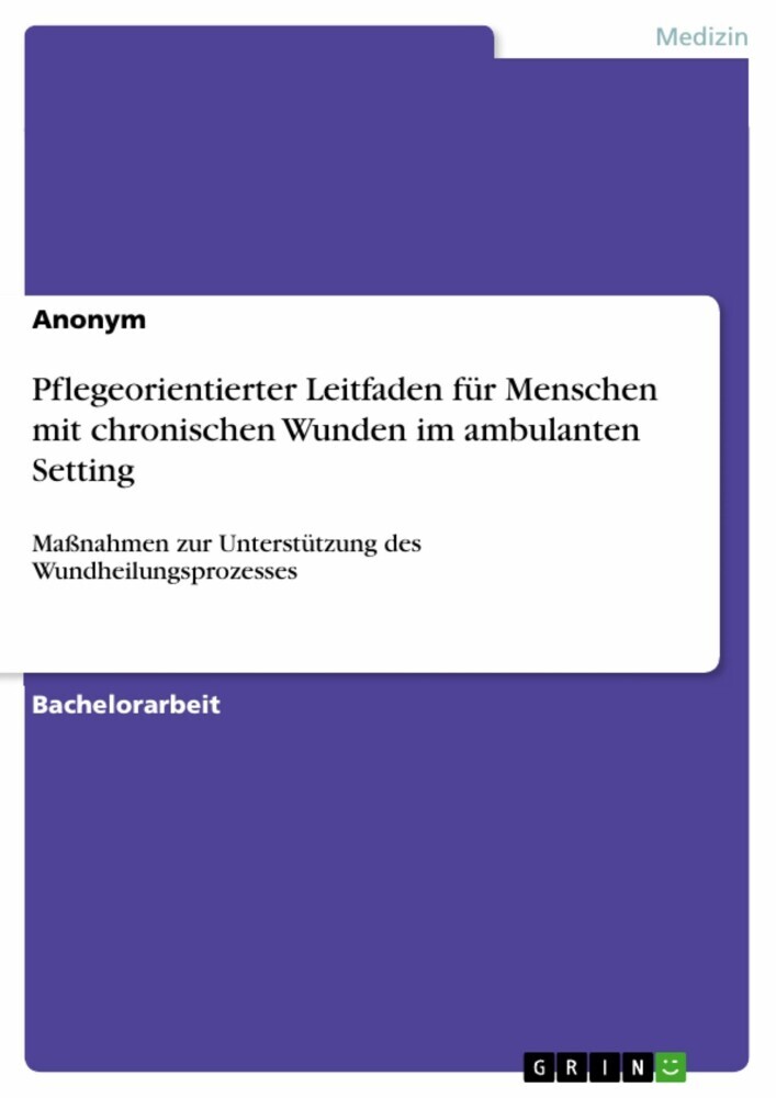 Pflegeorientierter Leitfaden für Menschen mit chronischen Wunden im ambulanten Setting main product photo