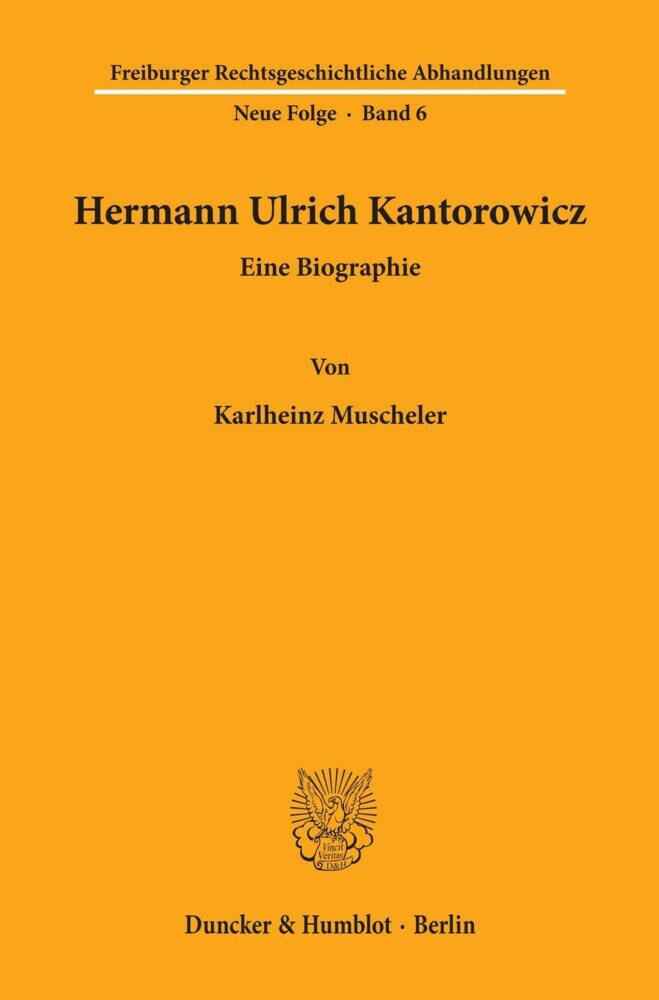 Hermann Ulrich Kantorowicz. main product photo