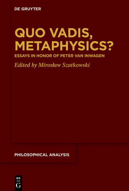 Quo Vadis, Metaphysics? main product photo