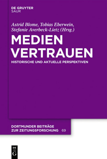 Medienvertrauen main product photo