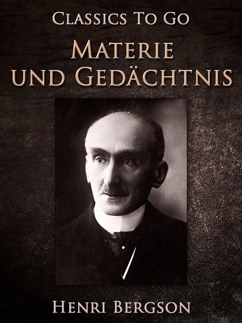 Materie und Gedächtnis main product photo