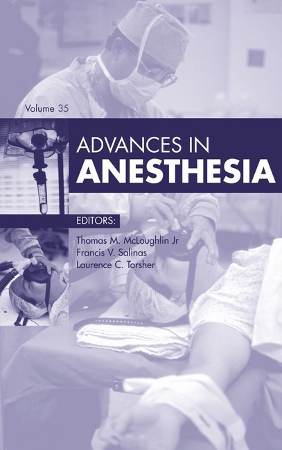 Advances in Anesthesia, E-Book 2017 main product photo
