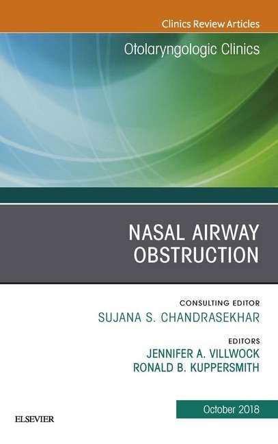 Nasal Airway Obstruction, An Issue of Otolaryngologic Clinics of North America, Ebook main product photo