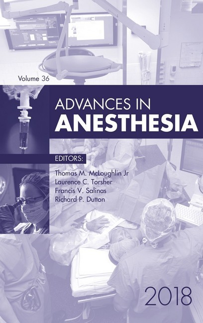 Advances in Anesthesia, E-Book 2018 main product photo
