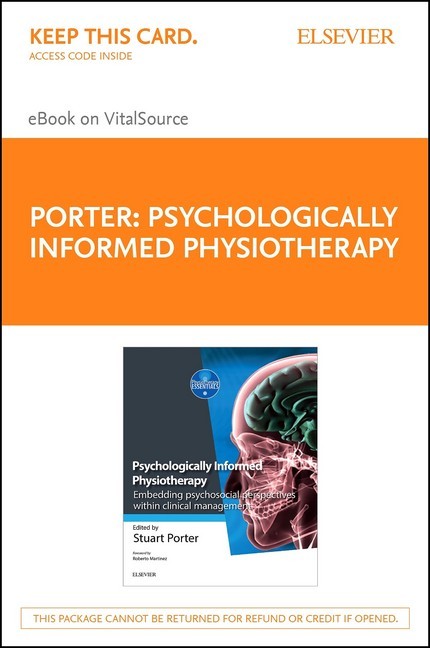 Psychologically Informed Physiotherapy E-Book main product photo