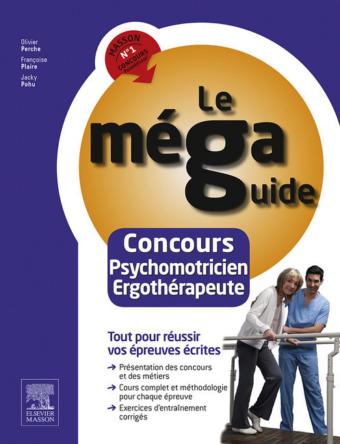 Le Méga Guide - Concours Psychomotricien et Ergothérapeute main product photo