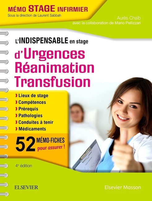L'indispensable en stage d'Urgences-Réanimation-Transfusion main product photo