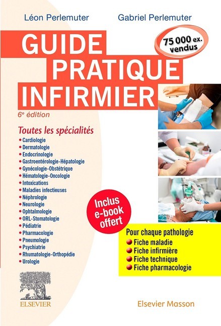 Guide pratique infirmier main product photo