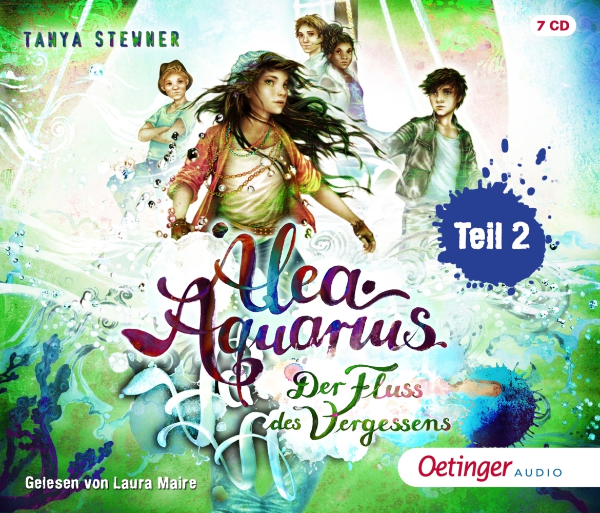Alea Aquarius 6 Teil 2. Der Fluss des Vergessens. Tl.6.2, 5 Audio-CD main product photo