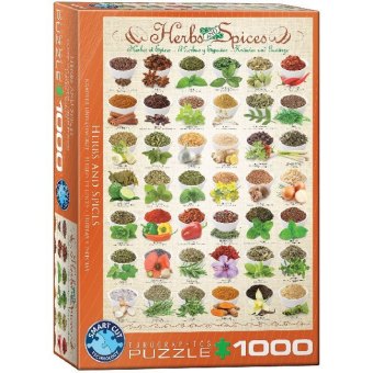 Kräuter und Gewürze (Puzzle)