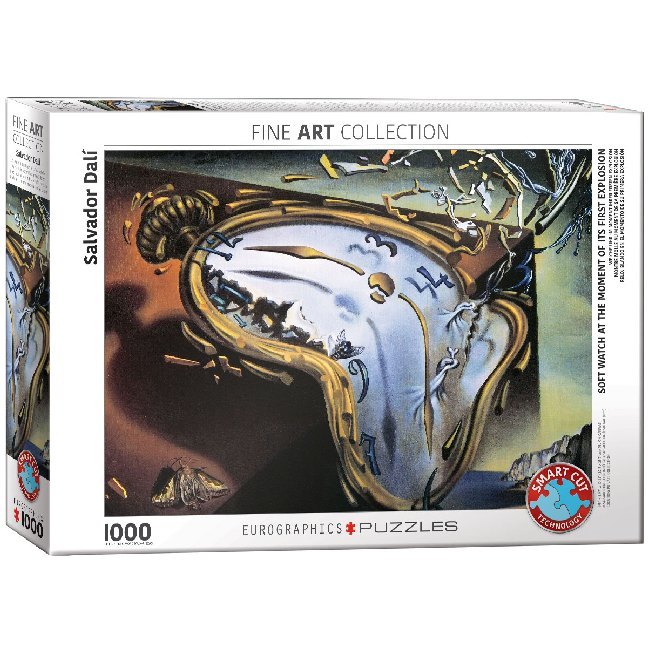 Weiche Uhr im Moment ihrer ersten Explosion (Puzzle) main product photo