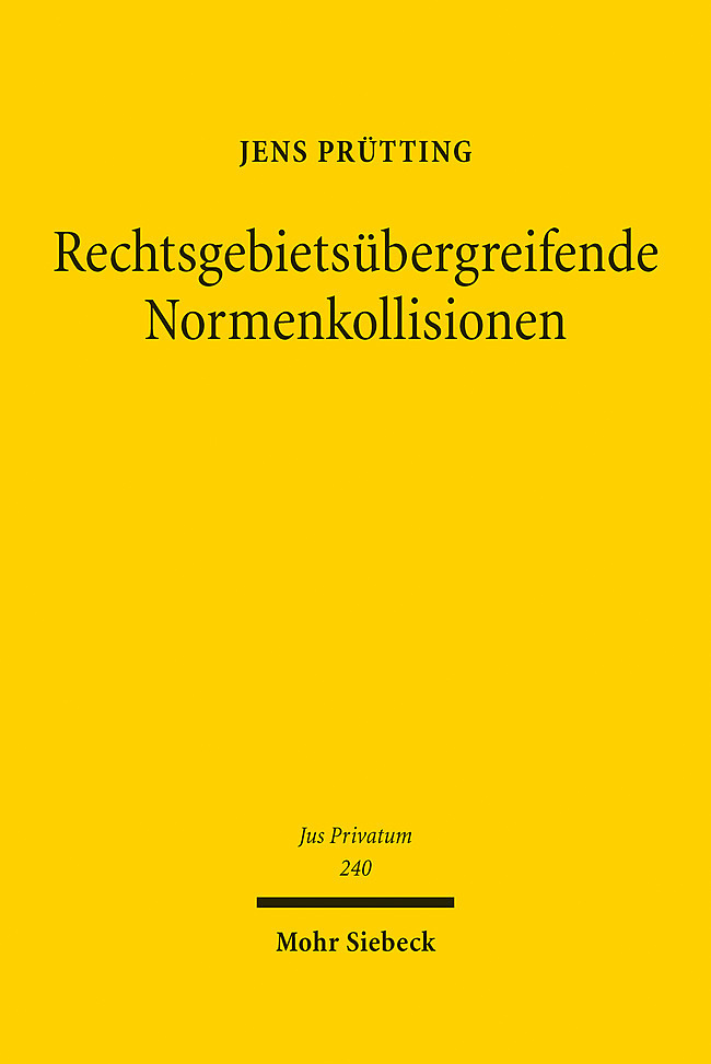 Rechtsgebietsübergreifende Normenkollisionen main product photo