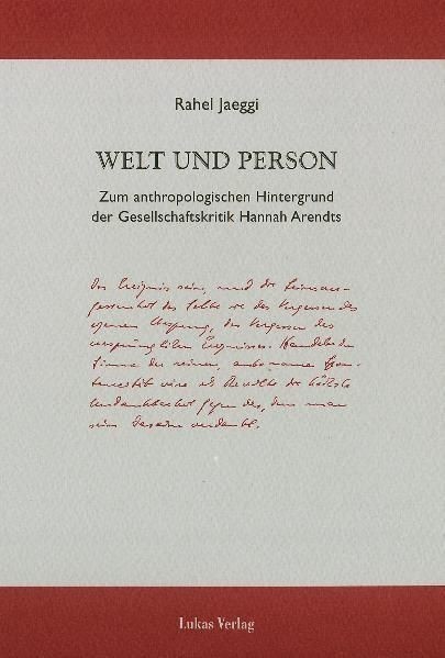 Welt und Person main product photo