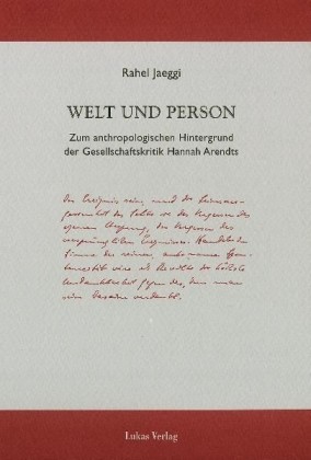 Welt und Person