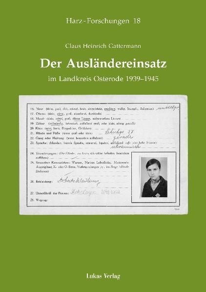Der Ausländereinsatz im Landkreis Osterode 1939-1945 main product photo