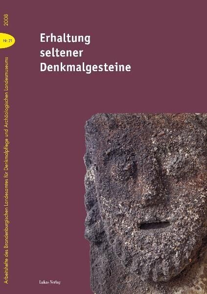 Erhaltung seltener Denkmalgesteine main product photo