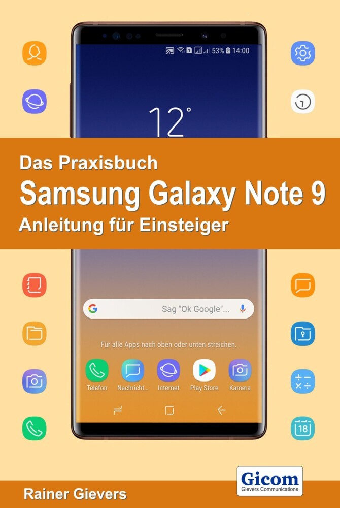 Das Praxisbuch Samsung Galaxy Note 9 - Anleitung für Einsteiger main product photo