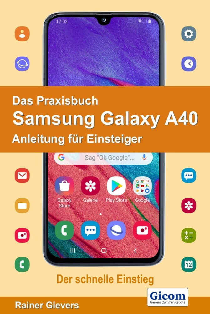 Das Praxisbuch Samsung Galaxy A40 - Anleitung für Einsteiger main product photo