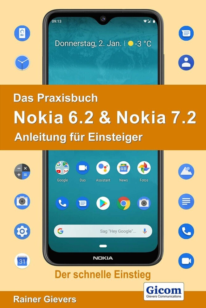Das Praxisbuch Nokia 6.2 & Nokia 7.2 - Anleitung für Einsteiger main product photo