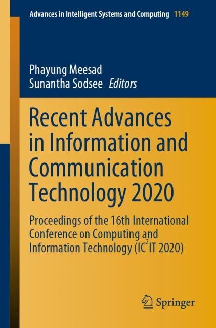 Recent Advances in Information and Communication Technology 2020 main product photo