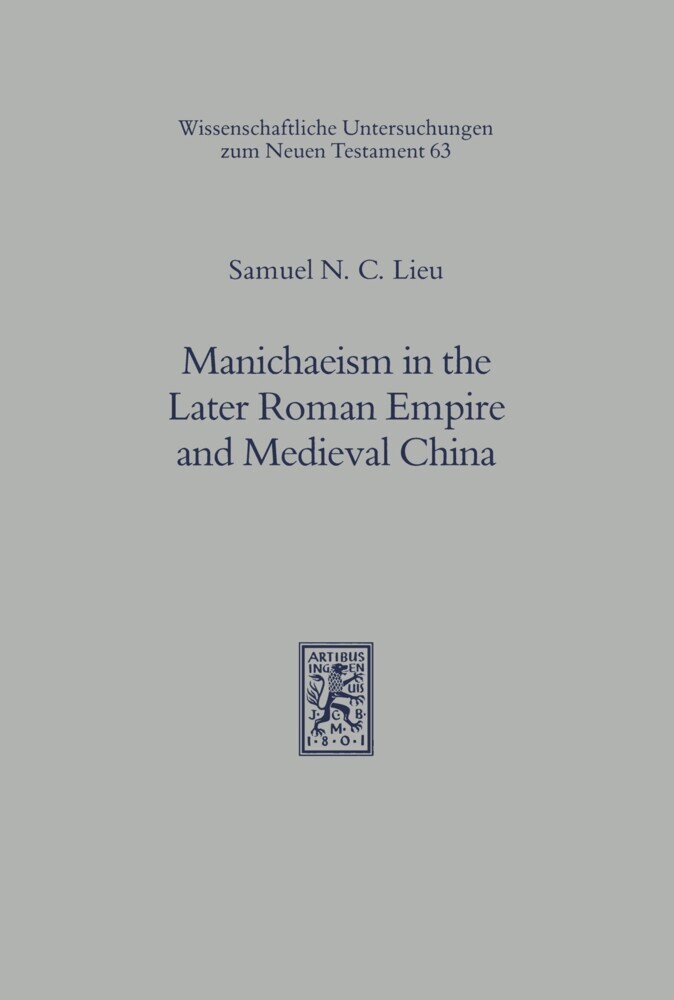Manichaeism in the Later Roman Empire and Medieval China main product photo