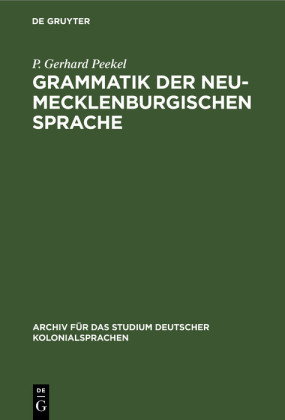 Grammatik der Neu-Mecklenburgischen Sprache