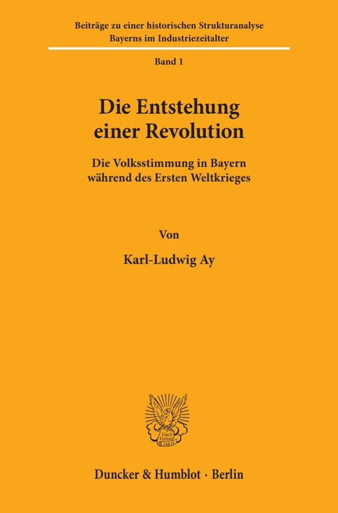 Die Entstehung einer Revolution. main product photo