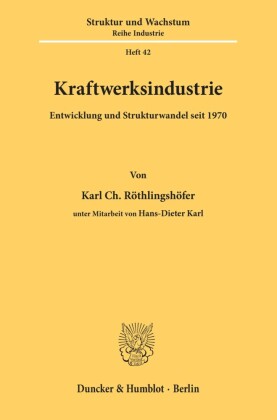 Kraftwerksindustrie.