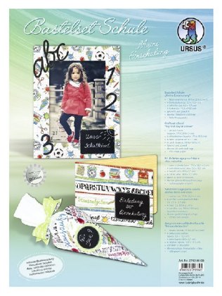 Bastelset Schule "Meine Einschulung"