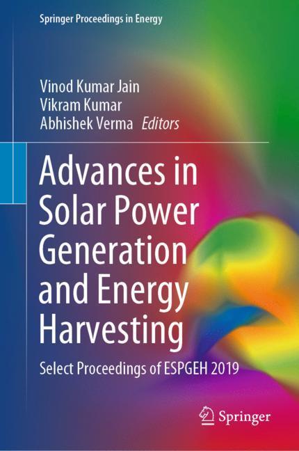 Advances in Solar Power Generation and Energy Harvesting main product photo