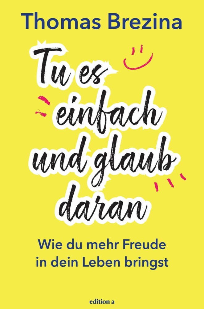 Tu es einfach und glaub daran main product photo
