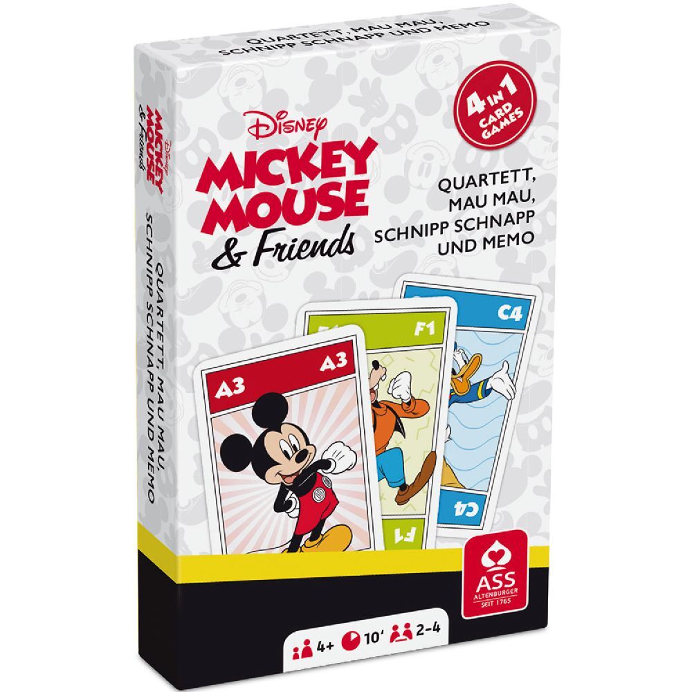 Display Disney Mickey Mouse & Friends - Quartett 4 in 1 main product photo