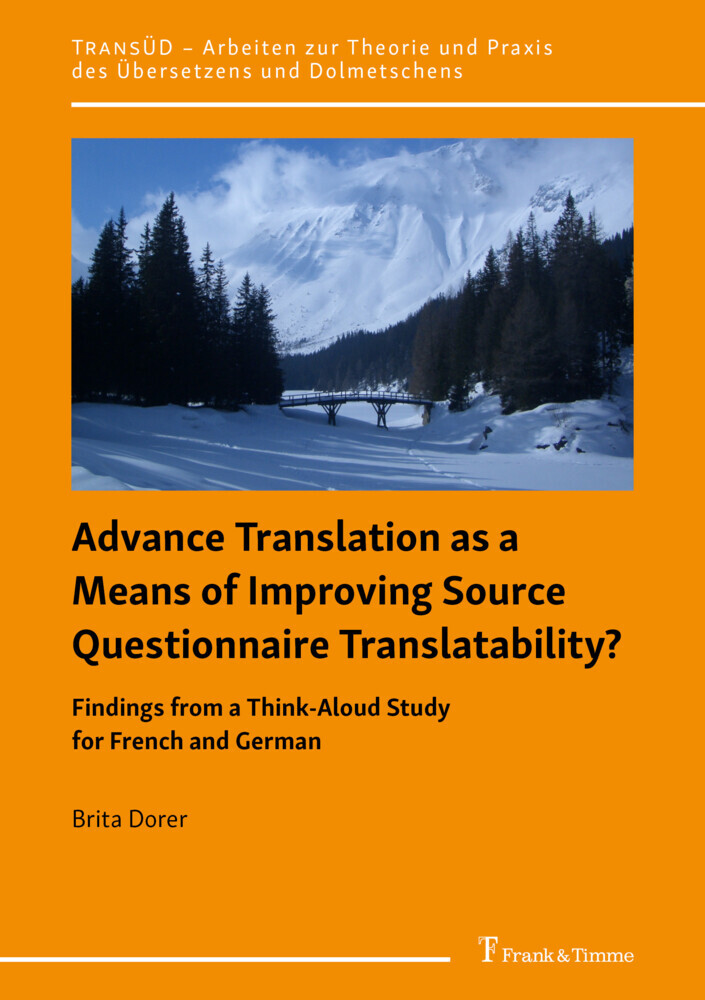 Advance Translation as a Means of Improving Source Questionnaire Translatability? main product photo