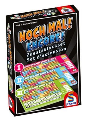Noch Mal! Zusatzblöcke (Nr. I, II, III), 3 Stück sortiert in Faltschachtel (Spiel)