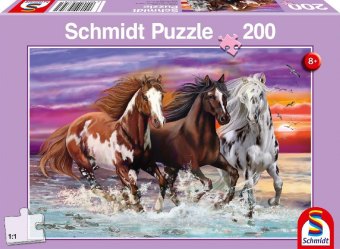 Wildes Pferde-Trio (Kinderpuzzle)