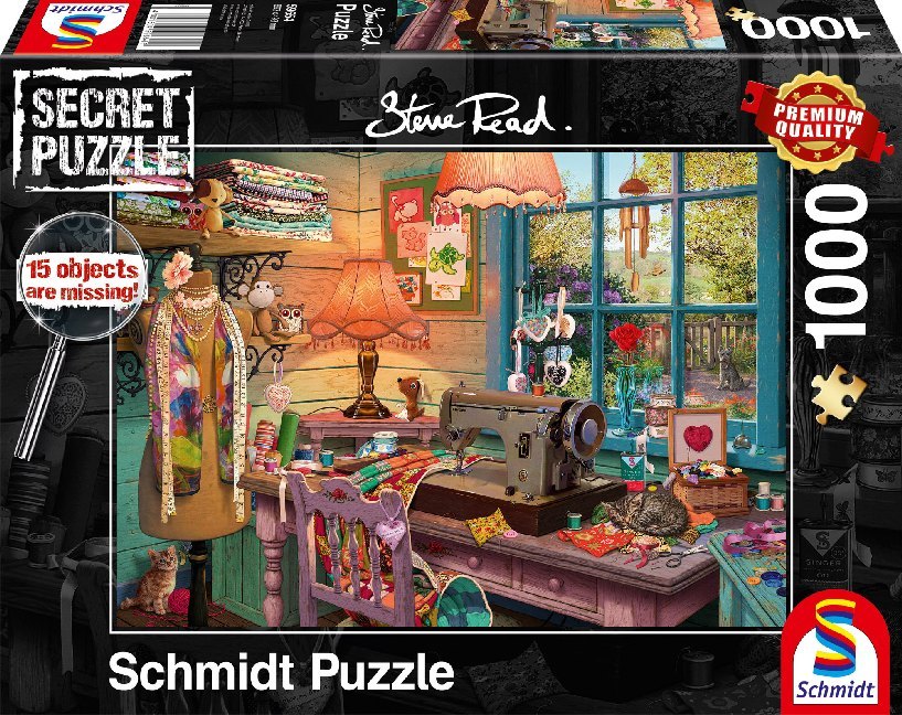 Im Nähzimmer (Puzzle) main product photo