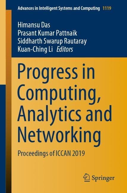 Progress in Computing, Analytics and Networking main product photo