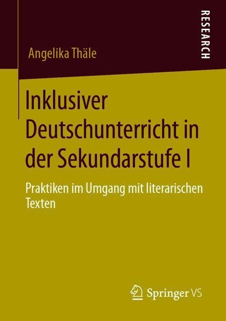Inklusiver Deutschunterricht in der Sekundarstufe I main product photo
