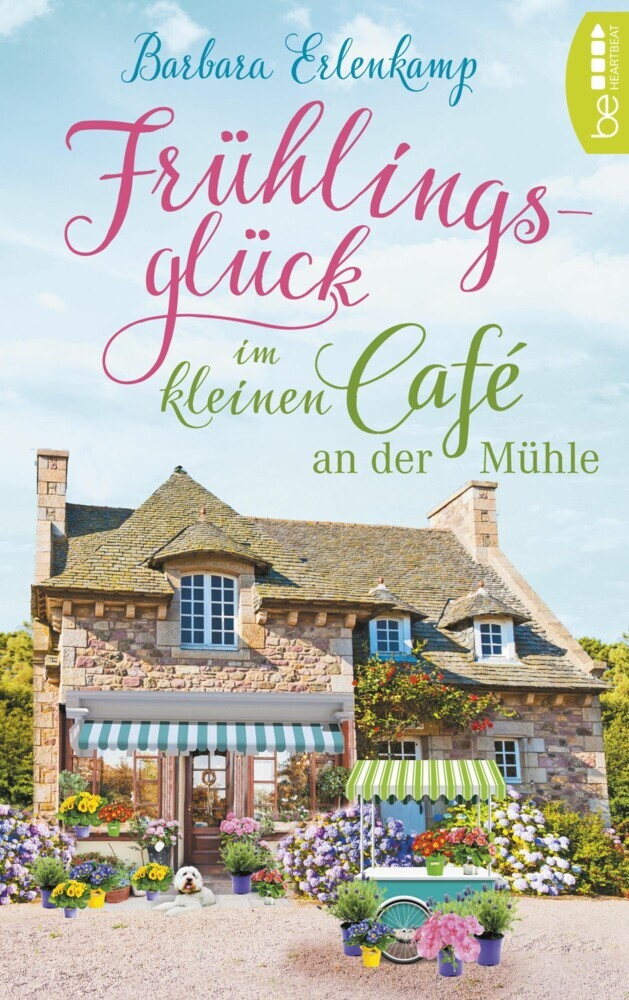 Frühlingsglück im kleinen Café an der Mühle main product photo