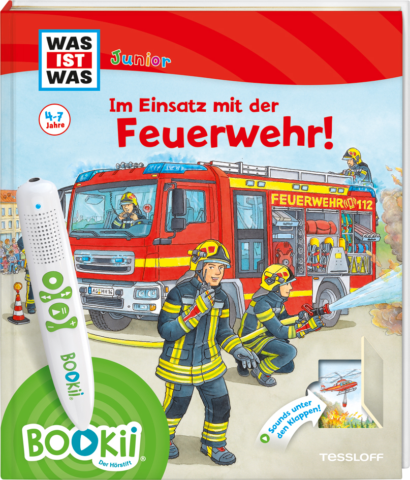 Was ist was Junior: Im Einsatz mit der Feuerwehr! main product photo