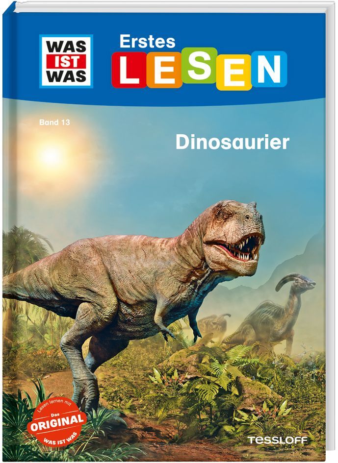WAS IST WAS Erstes Lesen Band 13. Dinosaurier main product photo