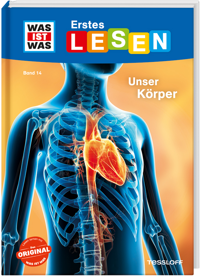WAS IST WAS Erstes Lesen Band 14. Unser Körper main product photo