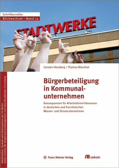Bürgerbeteiligung in Kommunalunternehmen main product photo