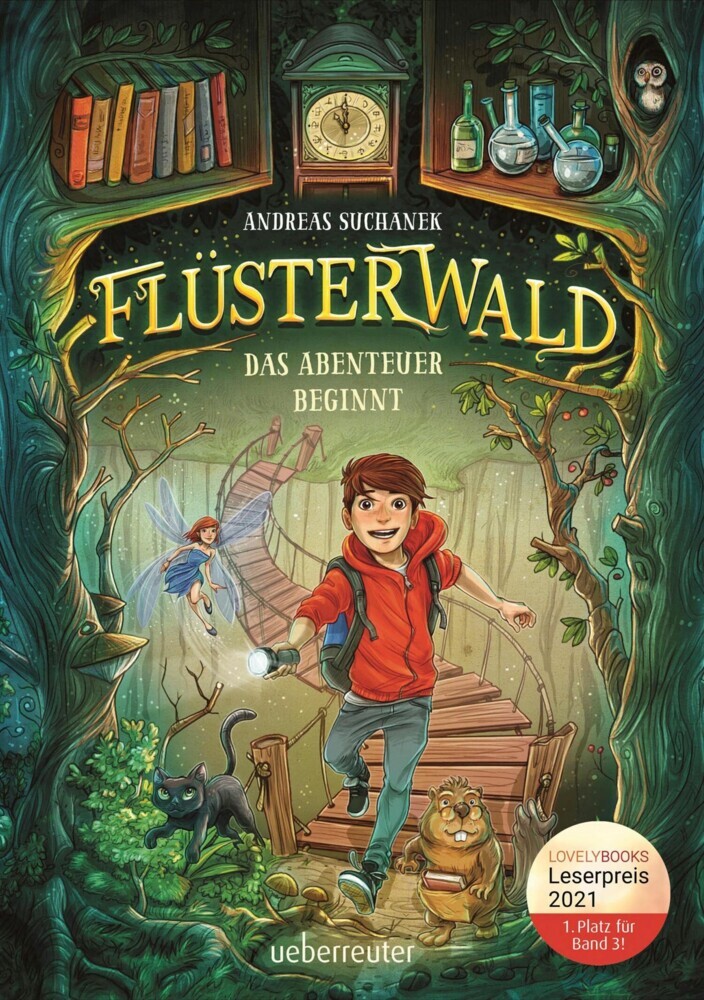 Flüsterwald - Das Abenteuer beginnt (Flüsterwald, Staffel I, Bd. 1) main product photo