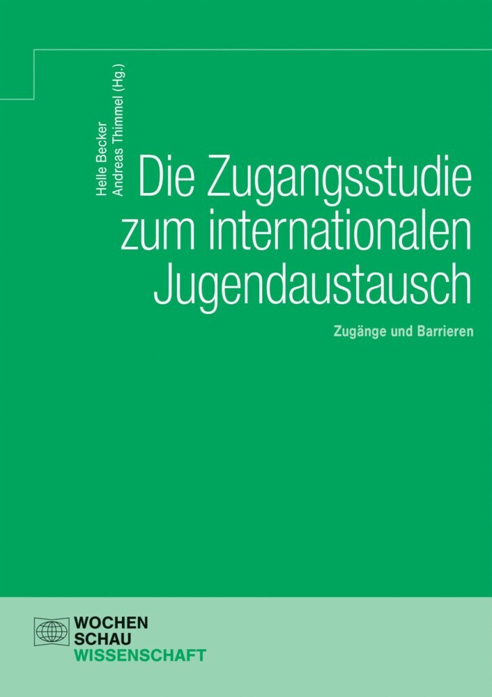 Die Zugangsstudie zum internationalen Jugendaustausch main product photo