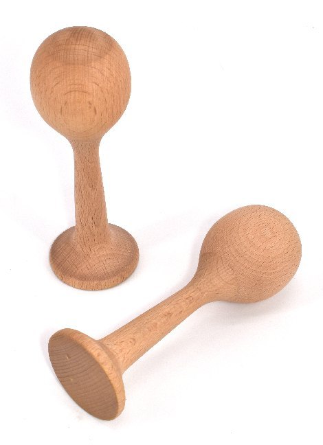 Kleine Holz-Maracas (Paar) main product photo