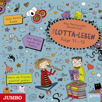 Mein Lotta-Leben. Volle Kanne Koala / Wenn die Frösche zweimal quaken / Eine Natter macht die Flatter, 3 Audio-CD