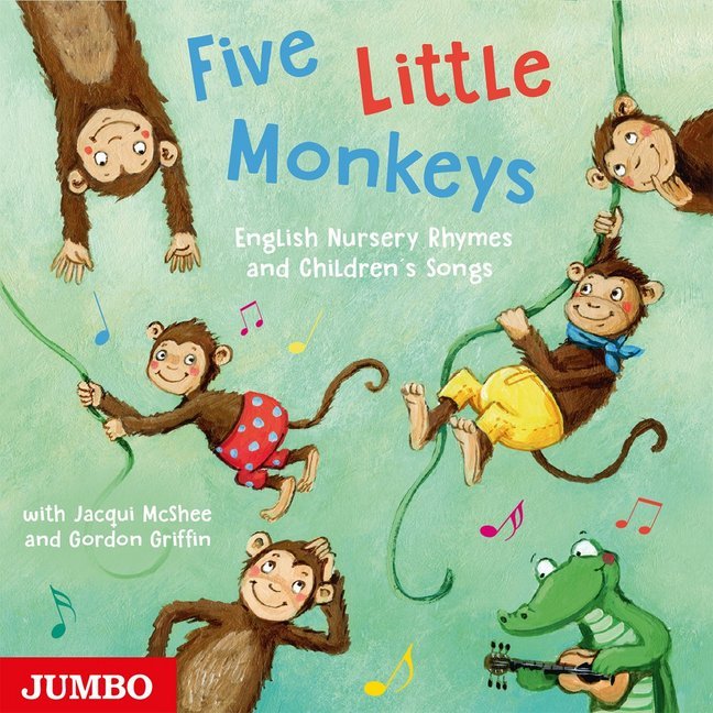 Five Little Monkeys. English Nursery Rhymes and Children´s Songs, Audio-CD main product photo